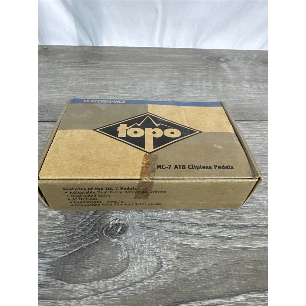 Performance MC-7 Clipless Pedals New In Box - Picture 4 of 8